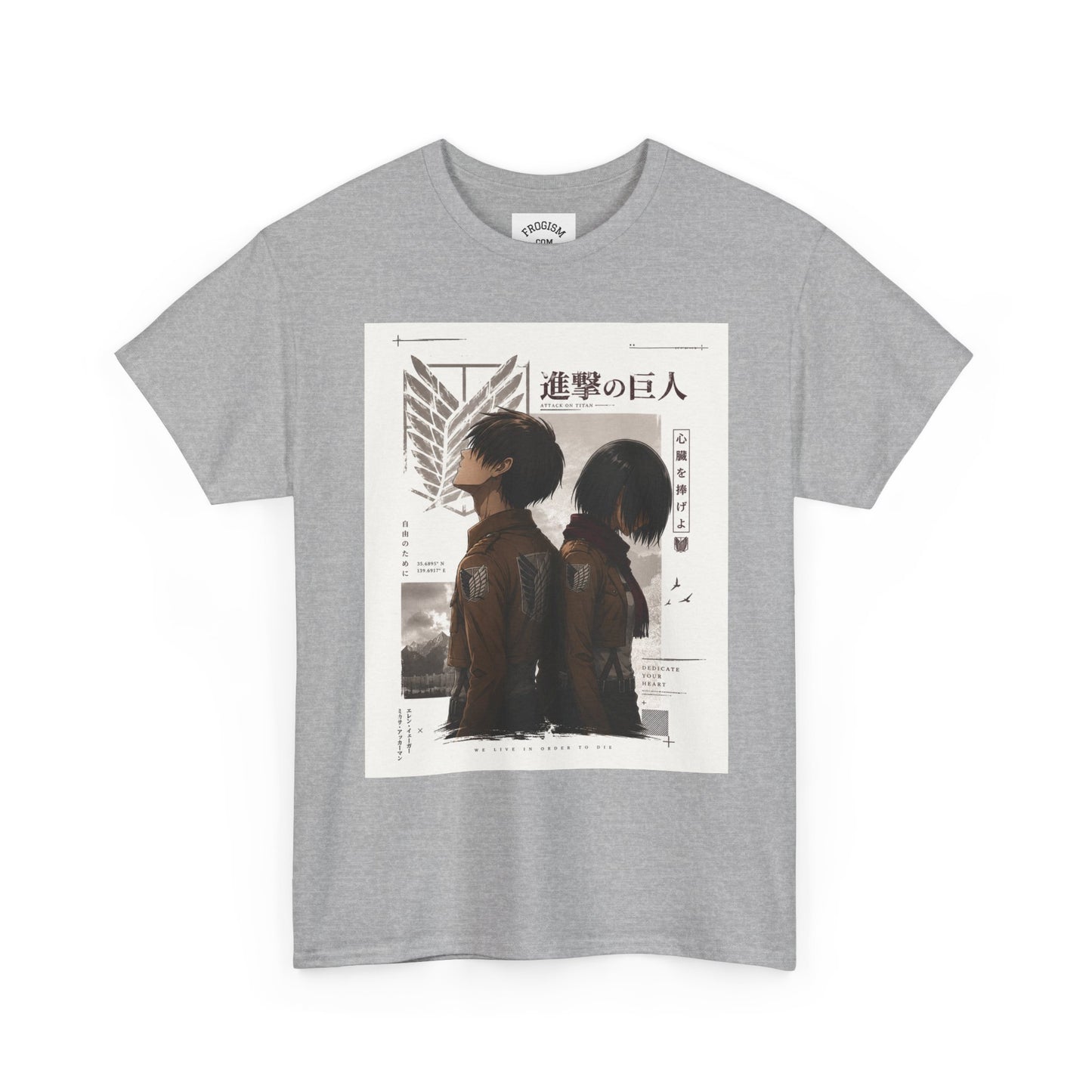 MIKASA AND EREN TEE