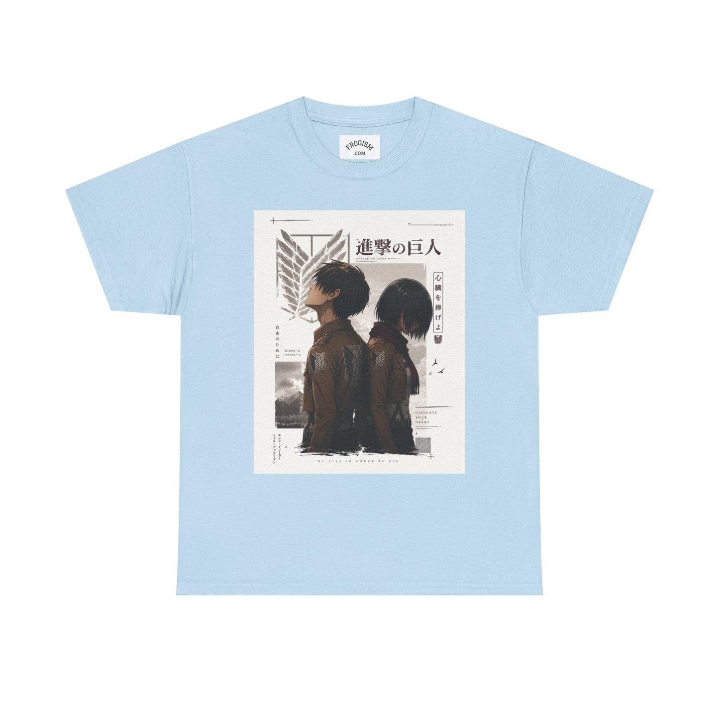 MIKASA AND EREN TEE
