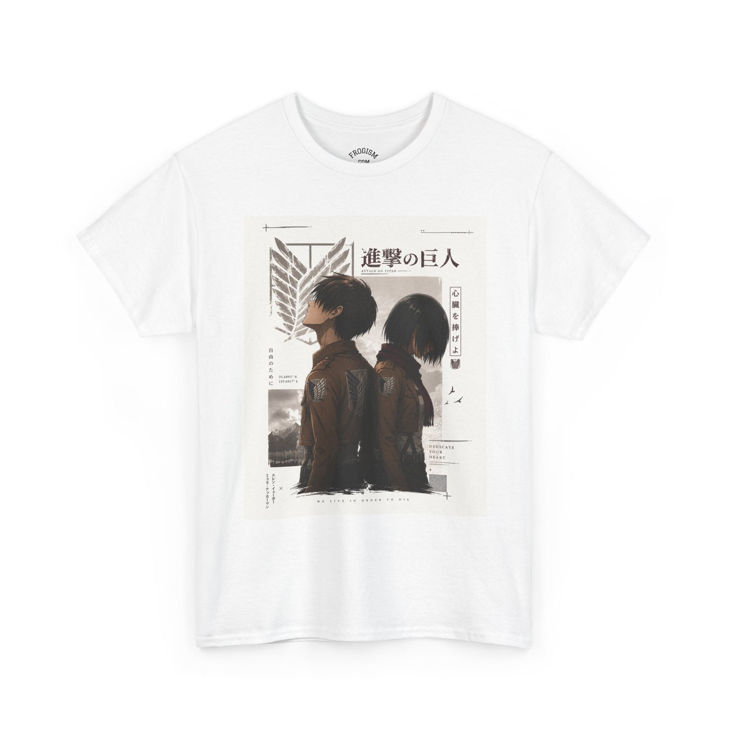 MIKASA AND EREN TEE