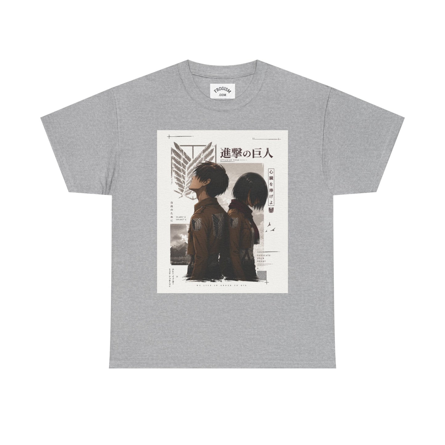 MIKASA AND EREN TEE