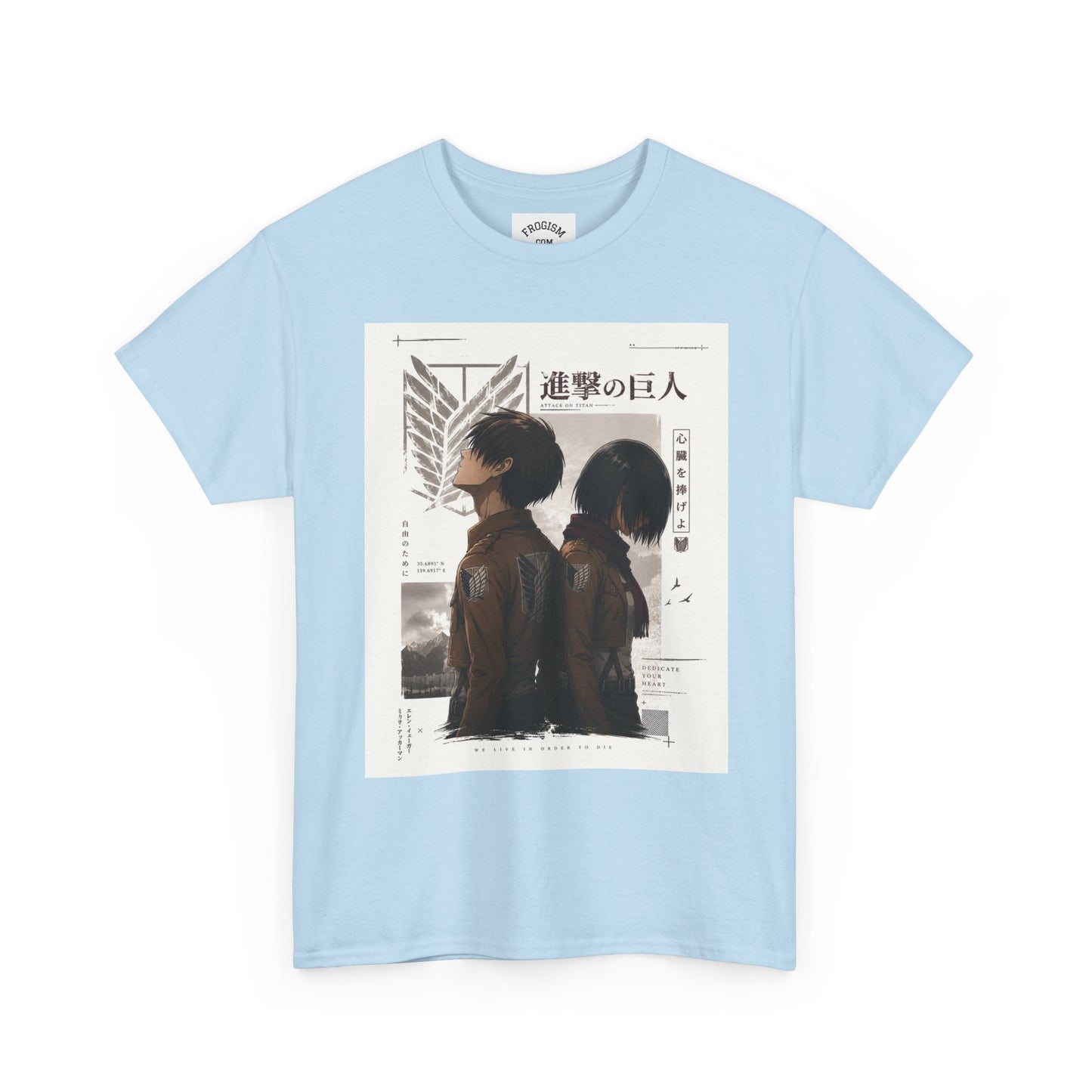 MIKASA AND EREN TEE